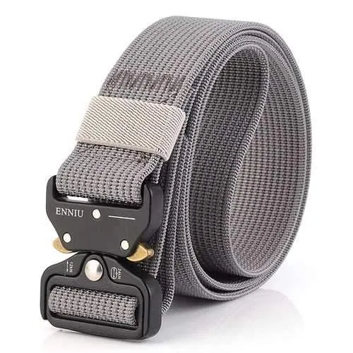 125CM Men Nylon Military Army Sport Pants Belt