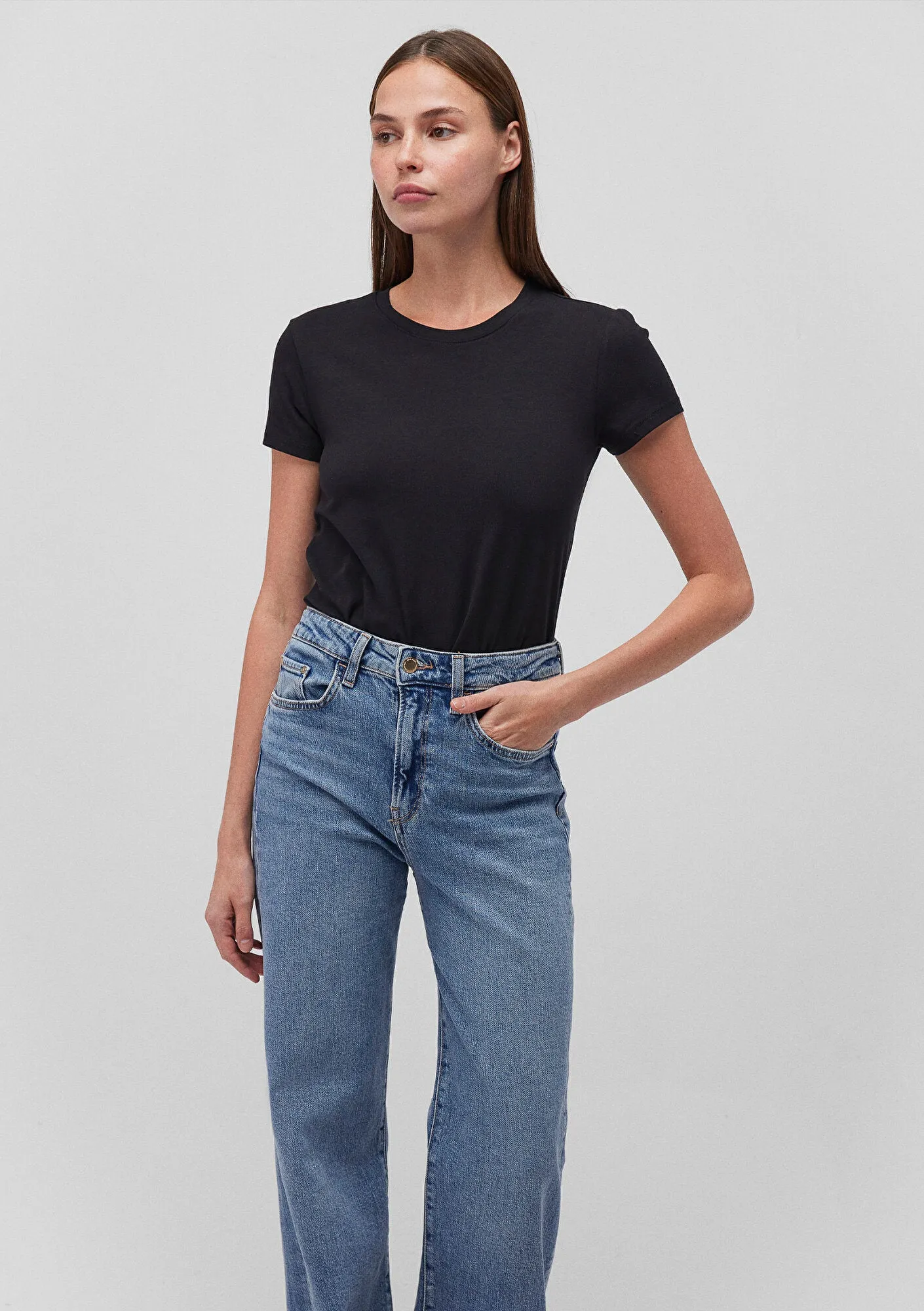 2 Pack Crew Neck Womens T-Shirts