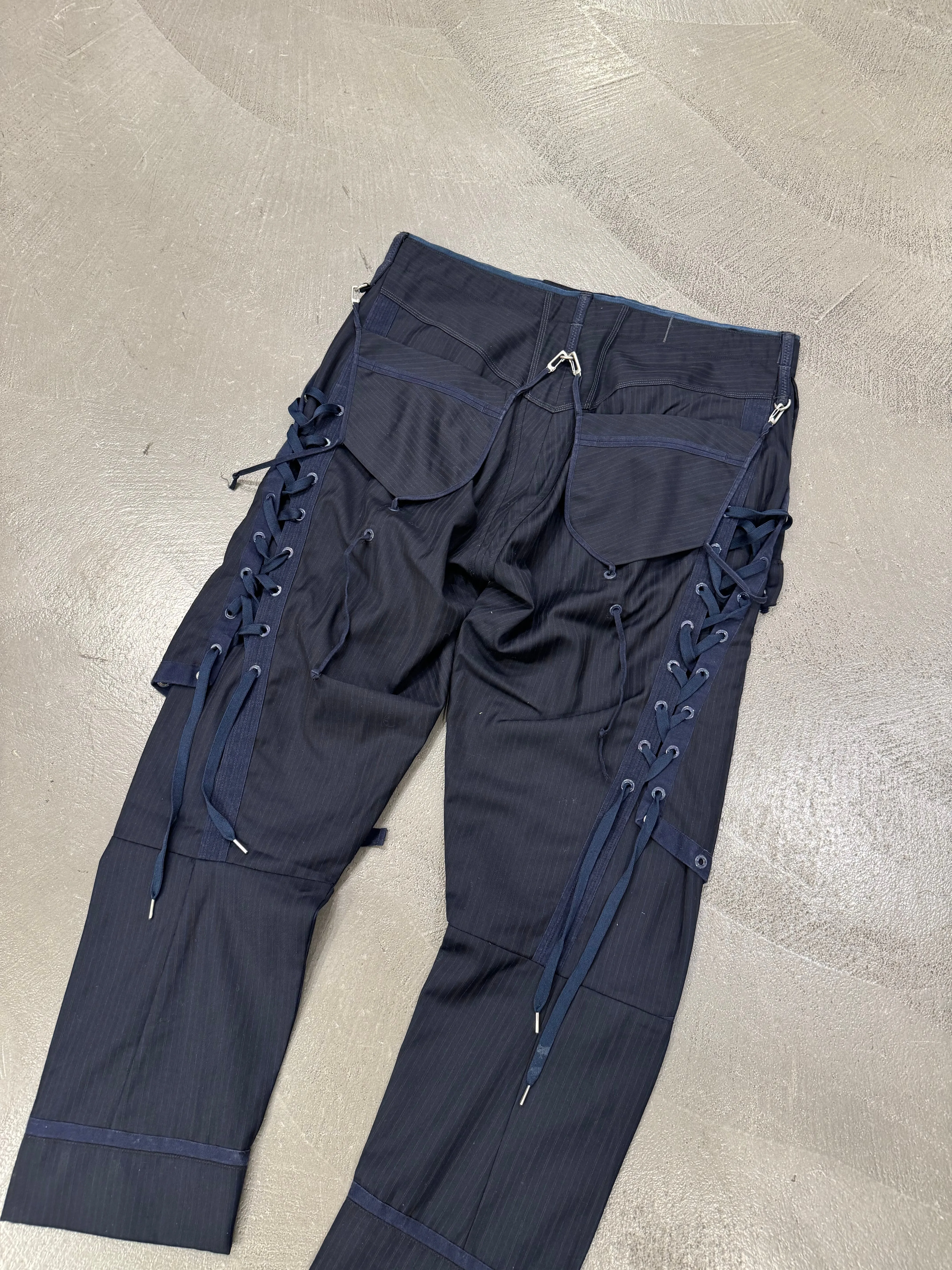 2000s Marithé Francois Girbaud bondage pants