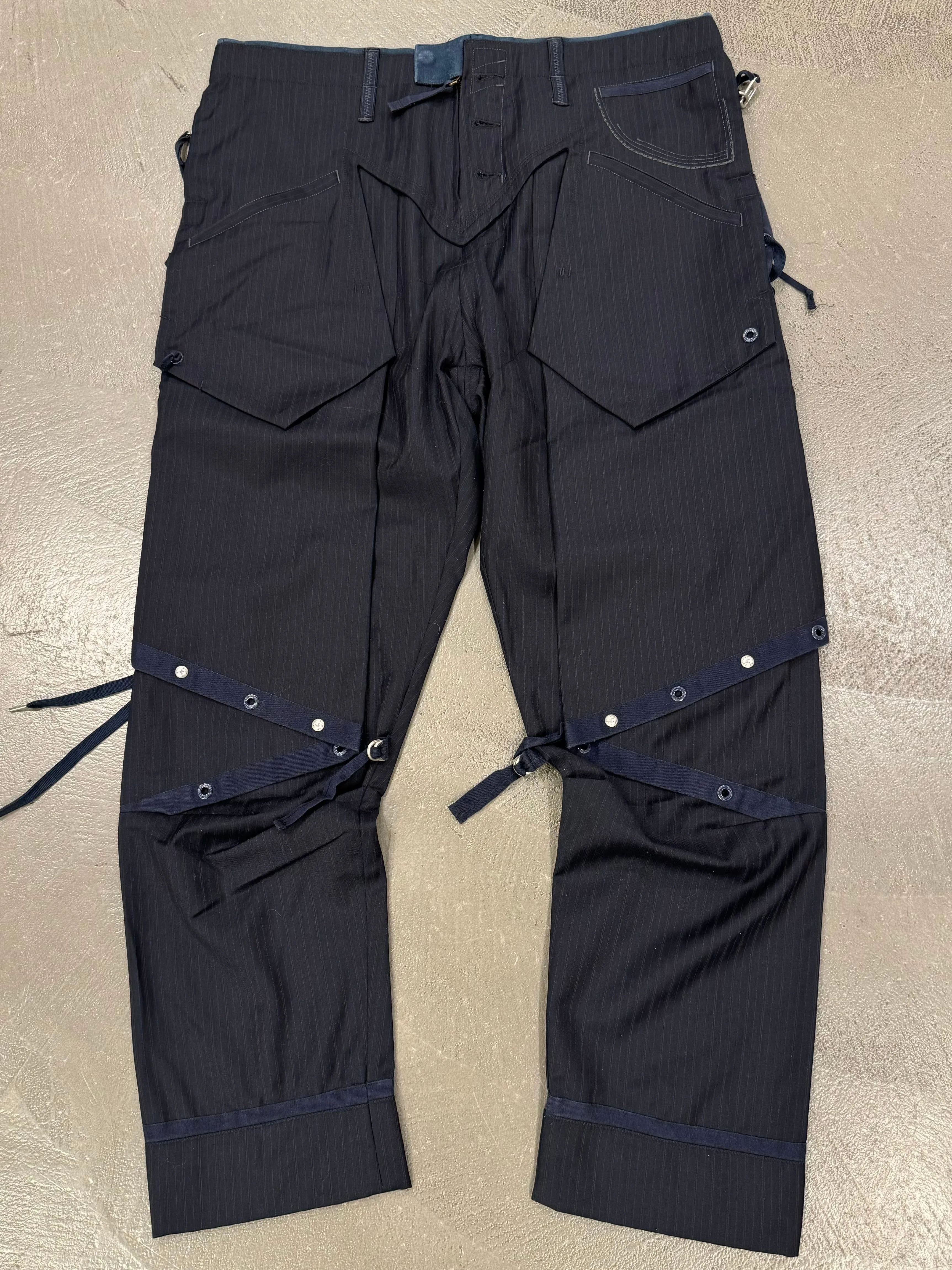 2000s Marithé Francois Girbaud bondage pants
