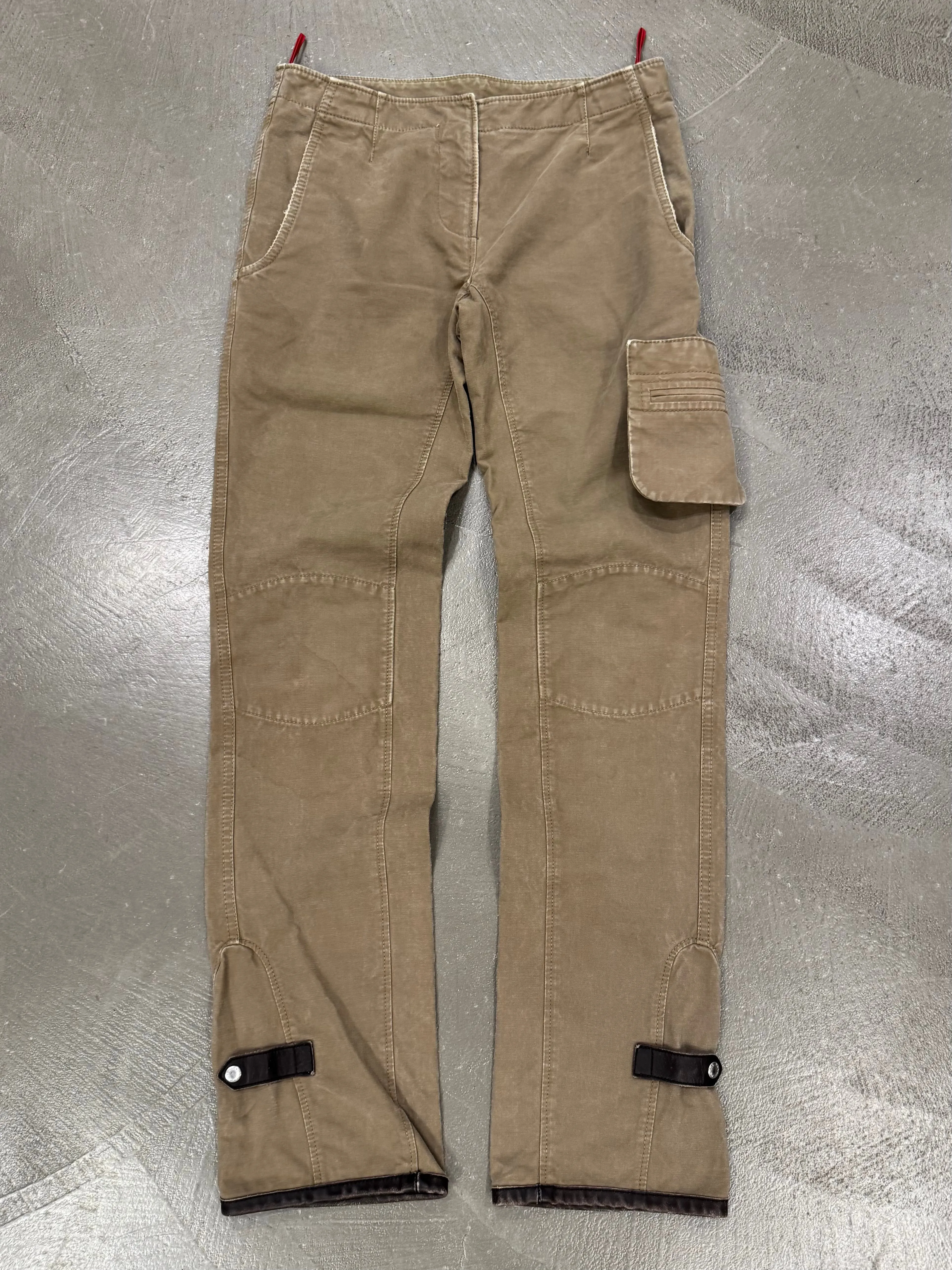 2000s Prada detachable pocket cargo pants