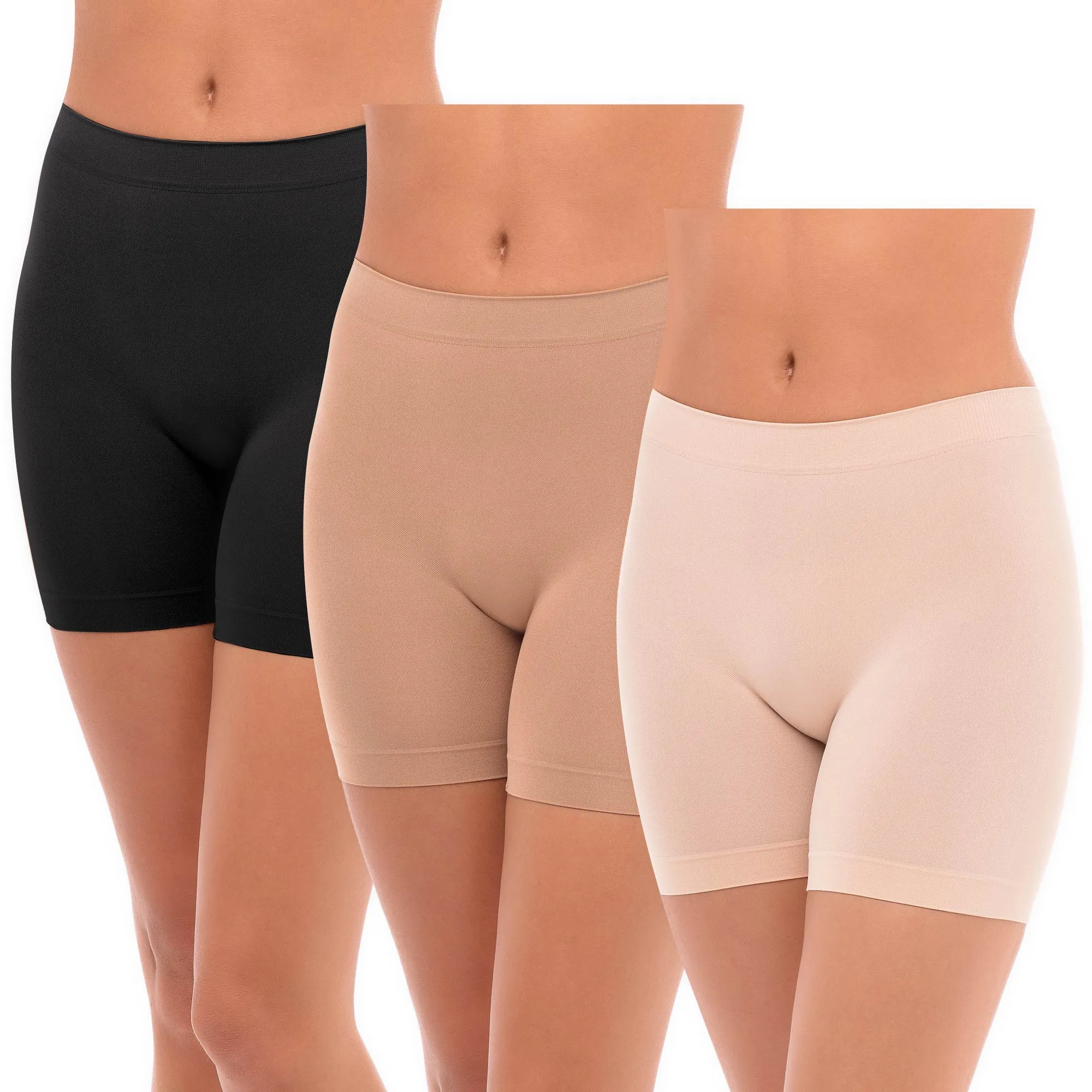 3 Pack Shaping Bike Shorts