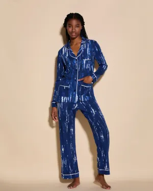 3 Pockets Long Sleeve Top & Pant Pajama Set