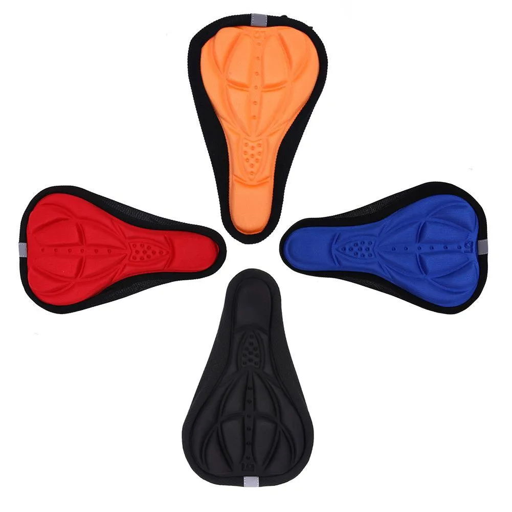 3D Silicone Soft Bike Seat Saddle Cover