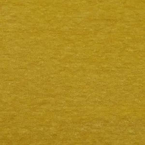 55% Turkish Hemp 45% Organic Cotton Single Jersey - Soft Honey Mustard (2SP544)