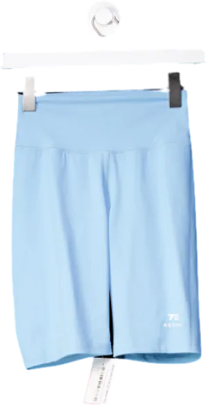 7 Days Active Blue Bike Shorts UK S