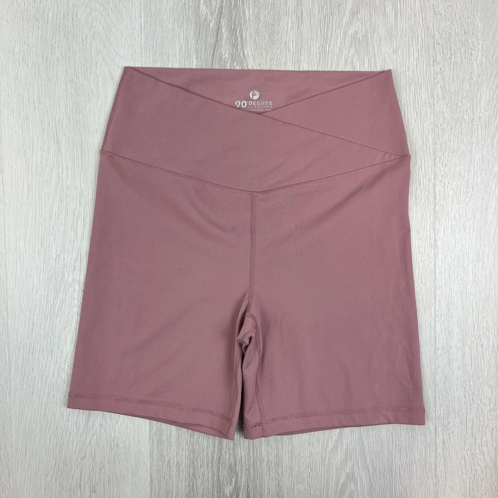 90 Degree by Reflex Womens Pink Bike Shorts Size XL