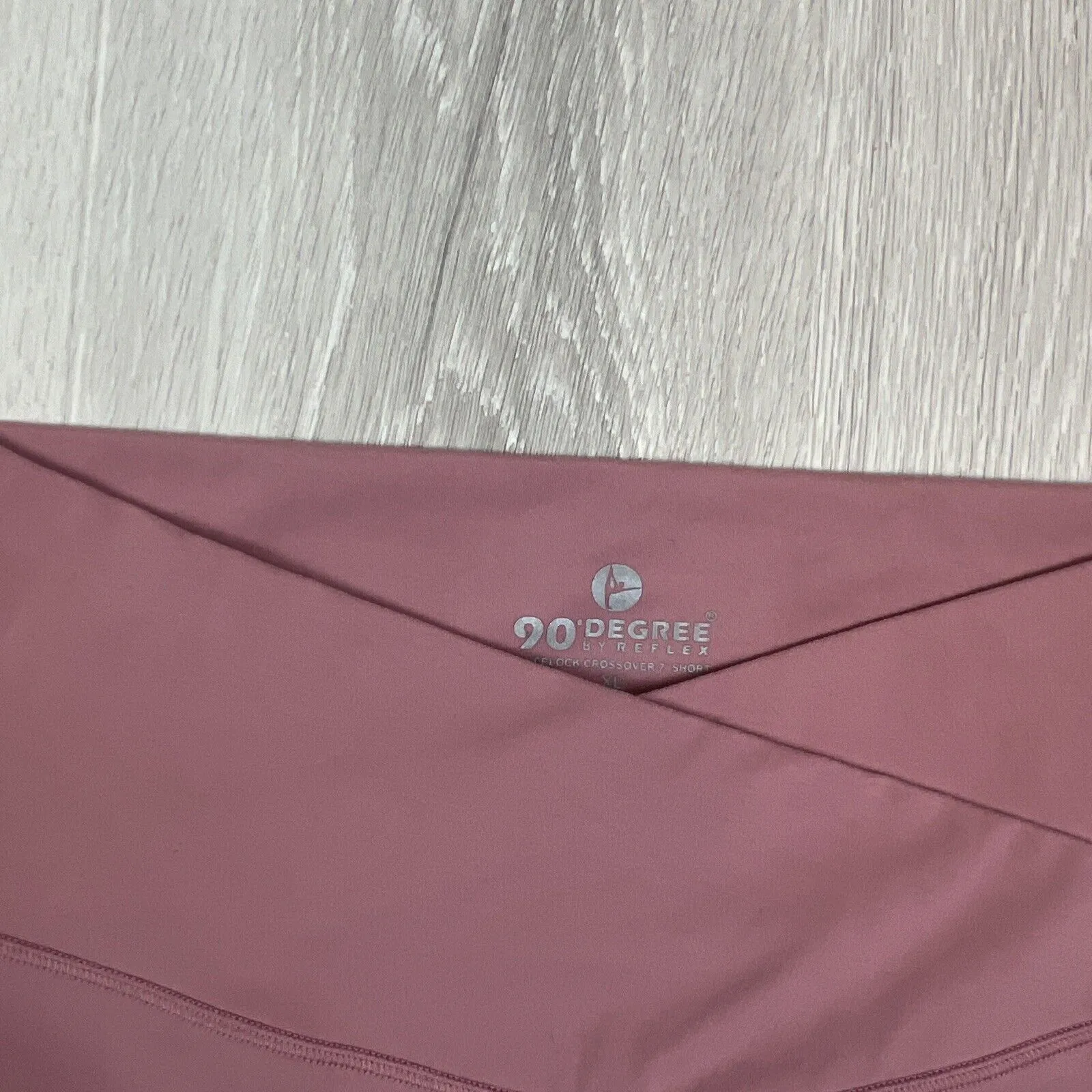90 Degree by Reflex Womens Pink Bike Shorts Size XL