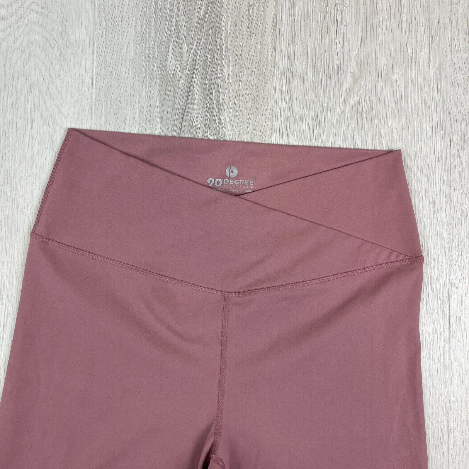 90 Degree by Reflex Womens Pink Bike Shorts Size XL