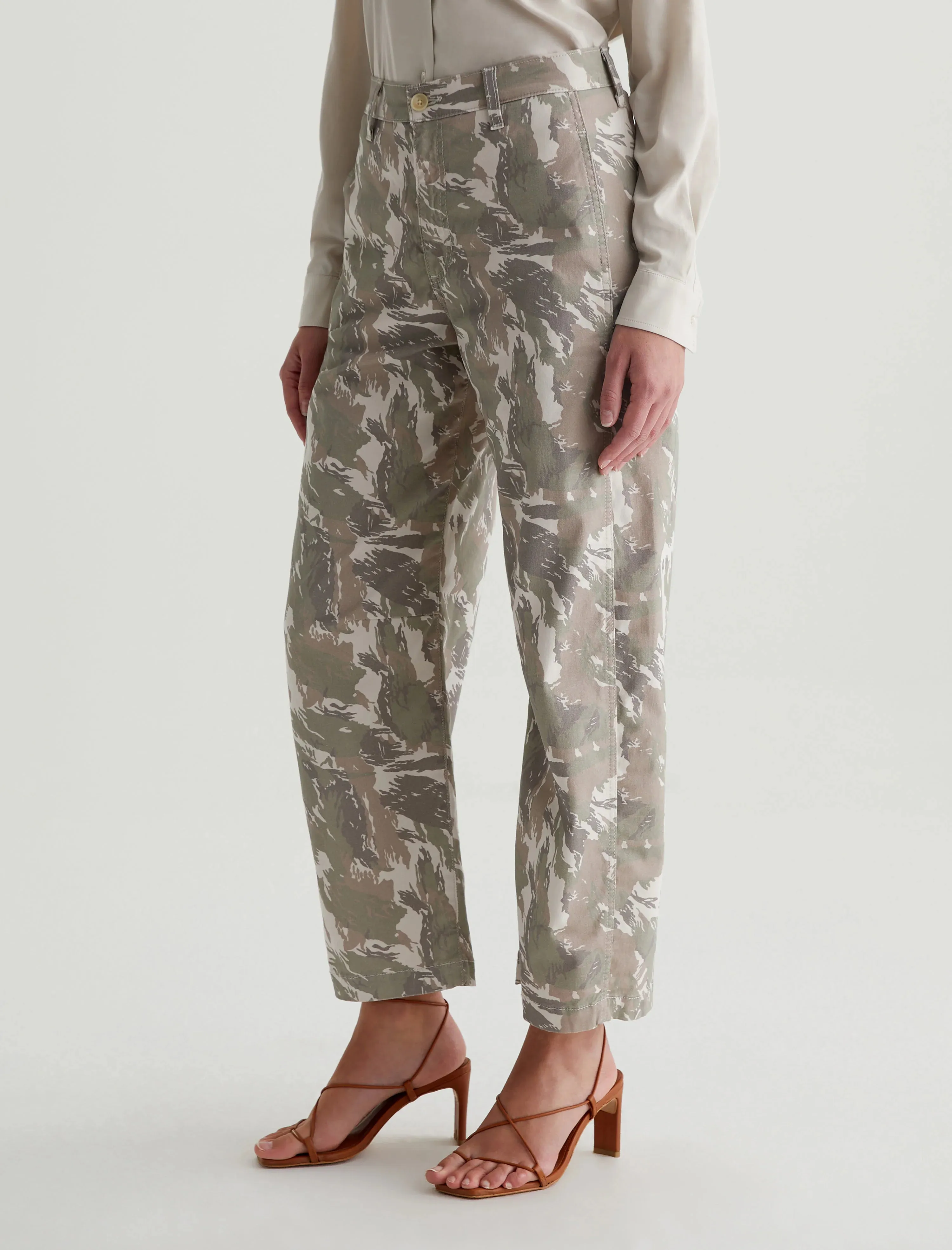 AG Fiona High Rise Barrel Urban Camo