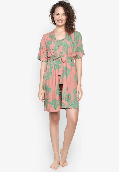 Aileen Cotton 3pcs Robe Set