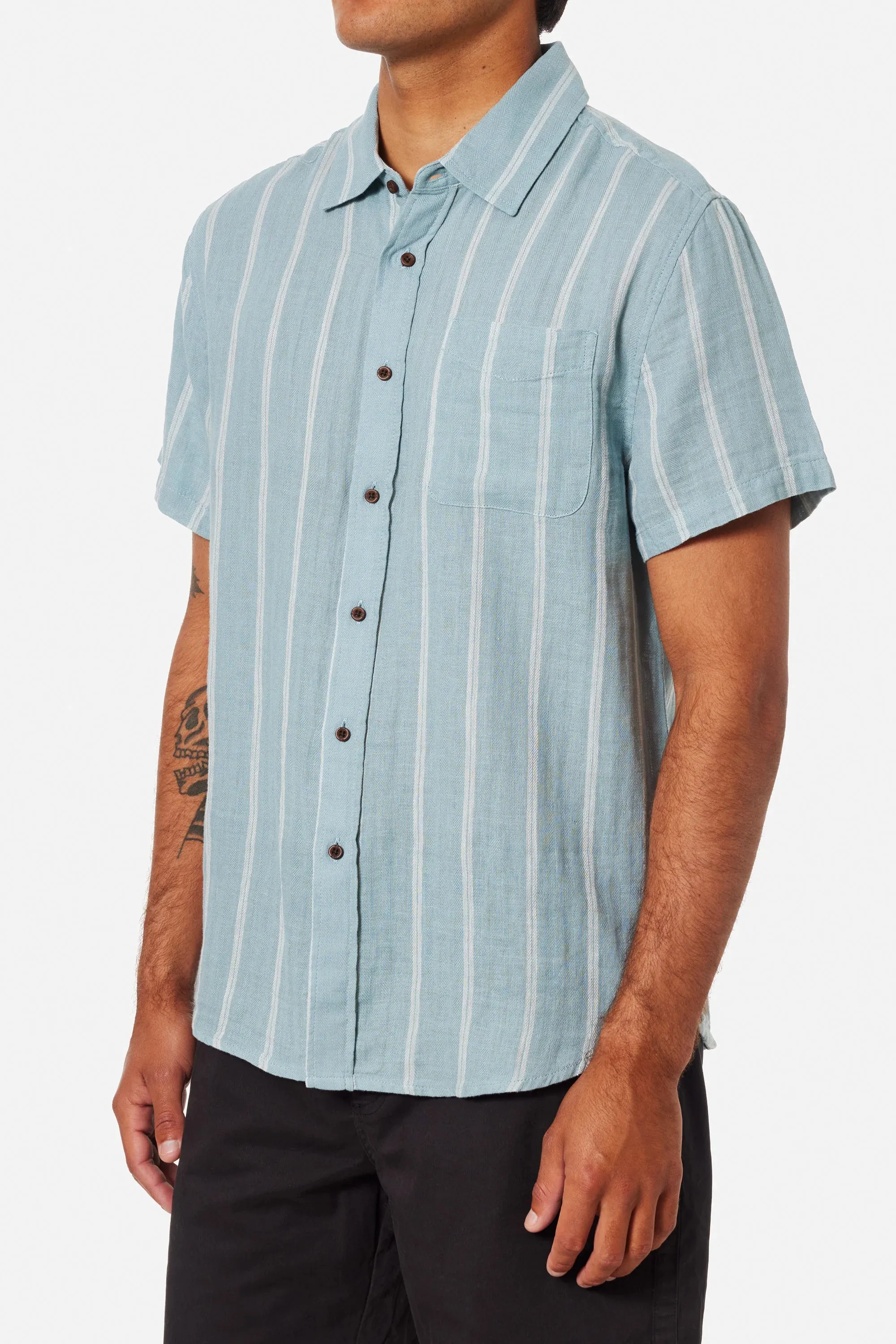 Alan Short Sleeve Button Down Shirt