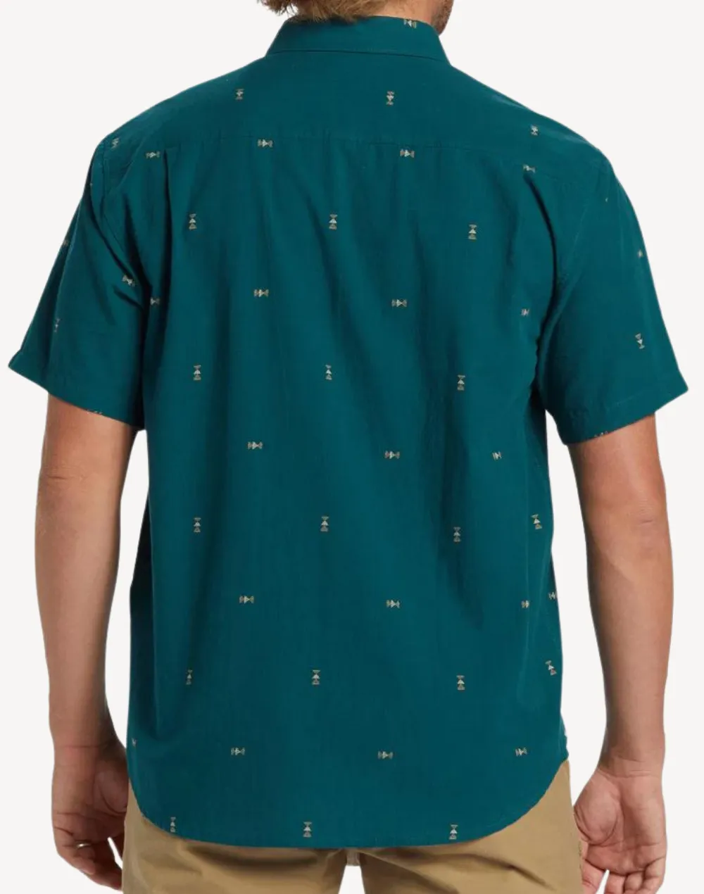All Day Jacquard Short Sleeve Shirt