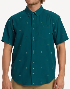 All Day Jacquard Short Sleeve Shirt