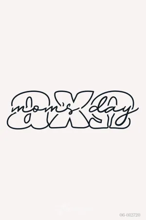 Alpha Chi Omega University of Kansas Mom's Day Henley T-Shirt