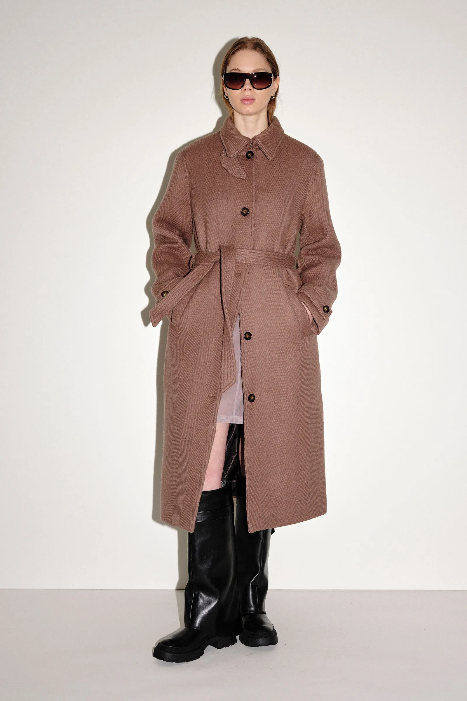 Amora Wool - Taupe Gray