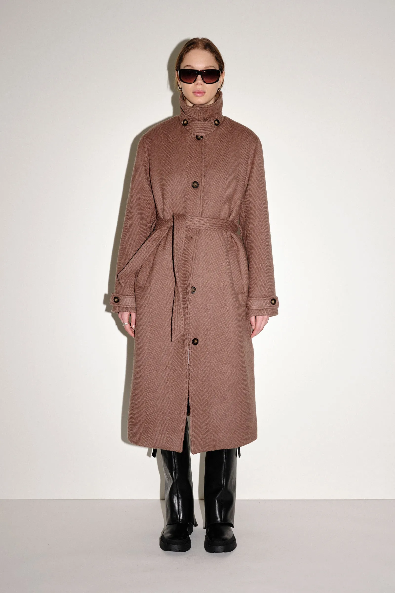 Amora Wool - Taupe Gray