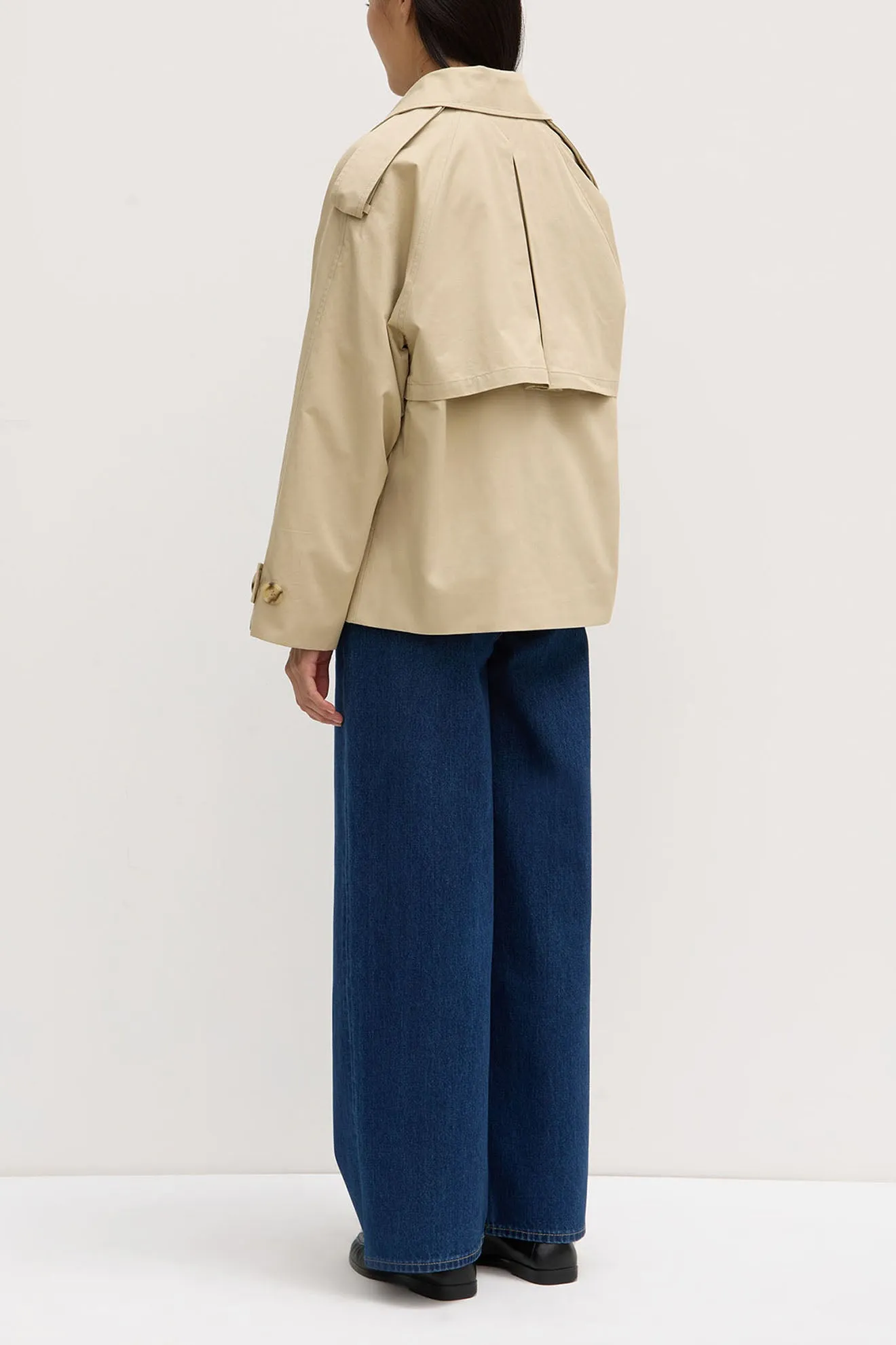 Assembly Label, Casey Short Mac Jacket | Natural