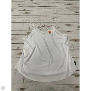 Athletic Tank Top By Dsg Outerwear In White, Size: Xl