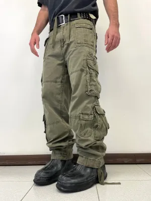AW03 Dolce & Gabbana 18 pockets military cargo pants