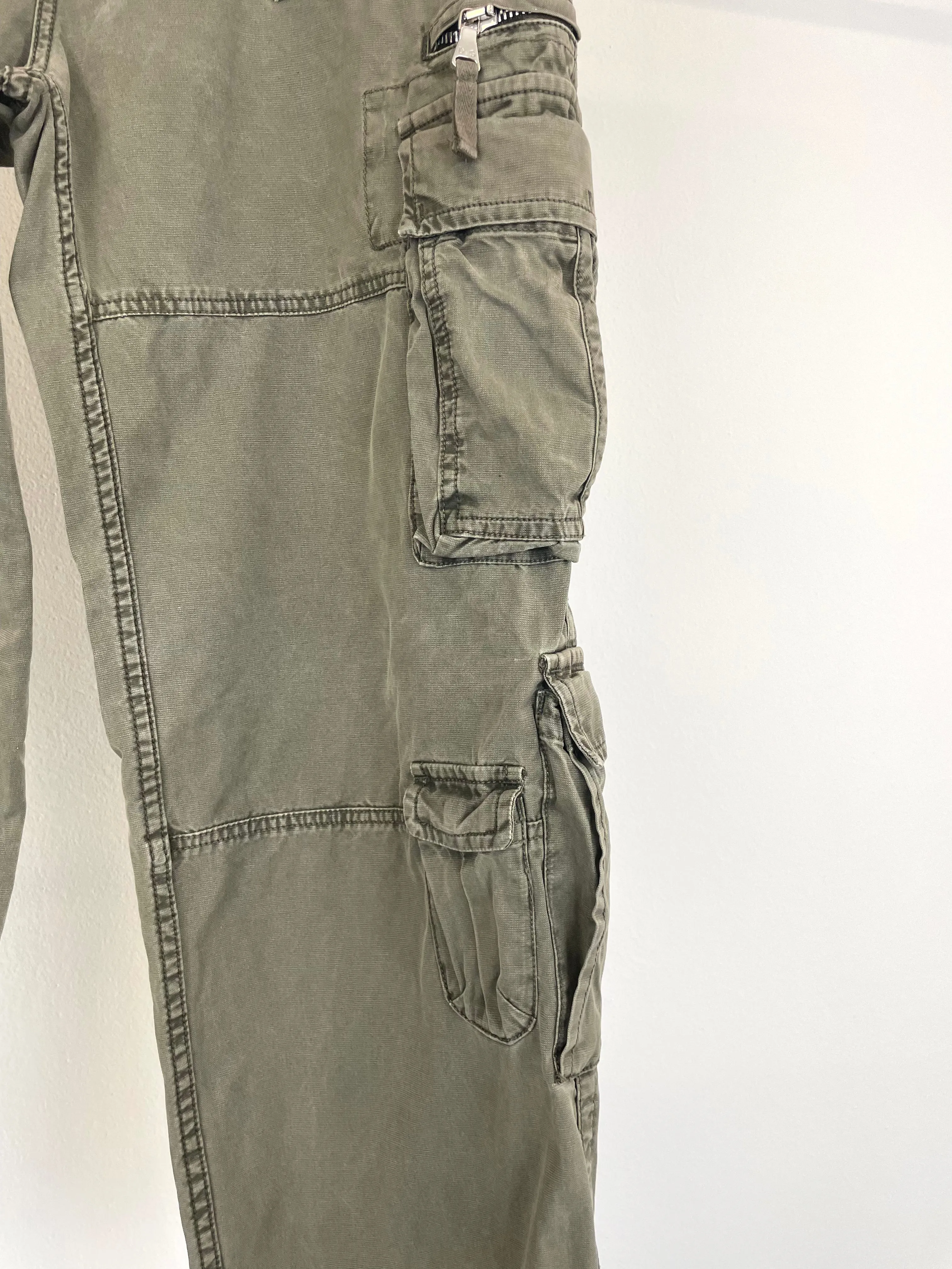 AW03 Dolce & Gabbana 18 pockets military cargo pants