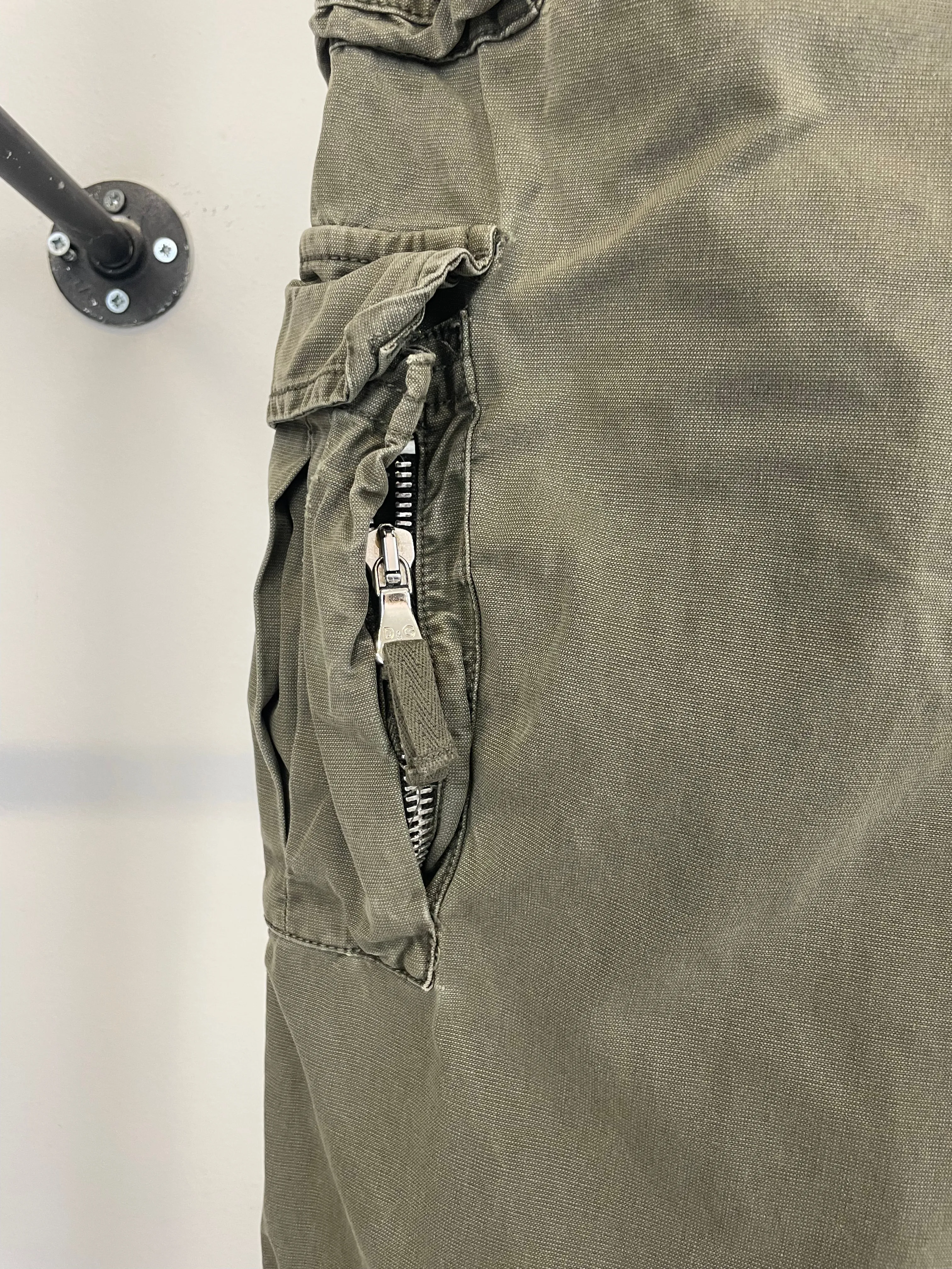 AW03 Dolce & Gabbana 18 pockets military cargo pants