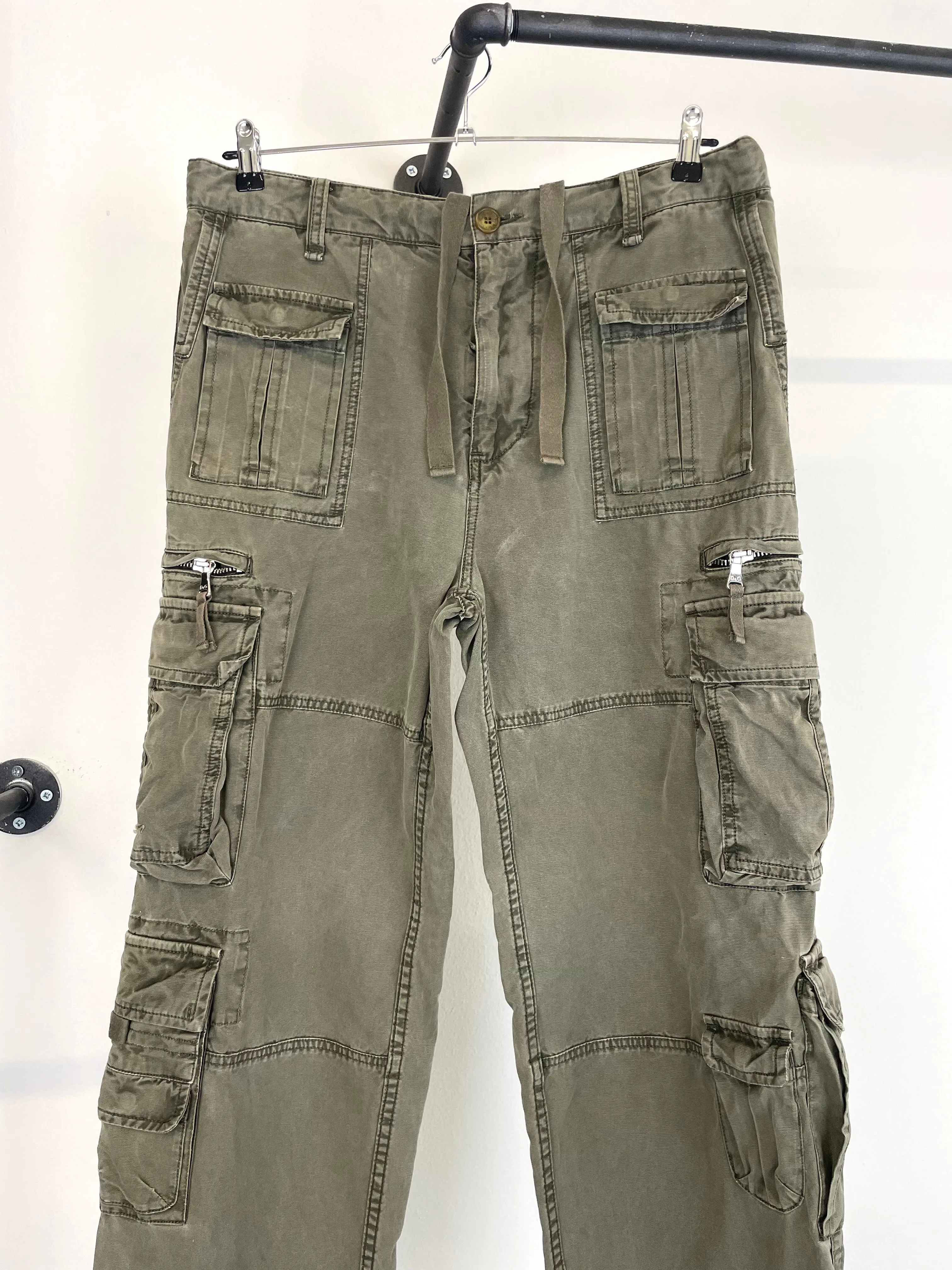 AW03 Dolce & Gabbana 18 pockets military cargo pants