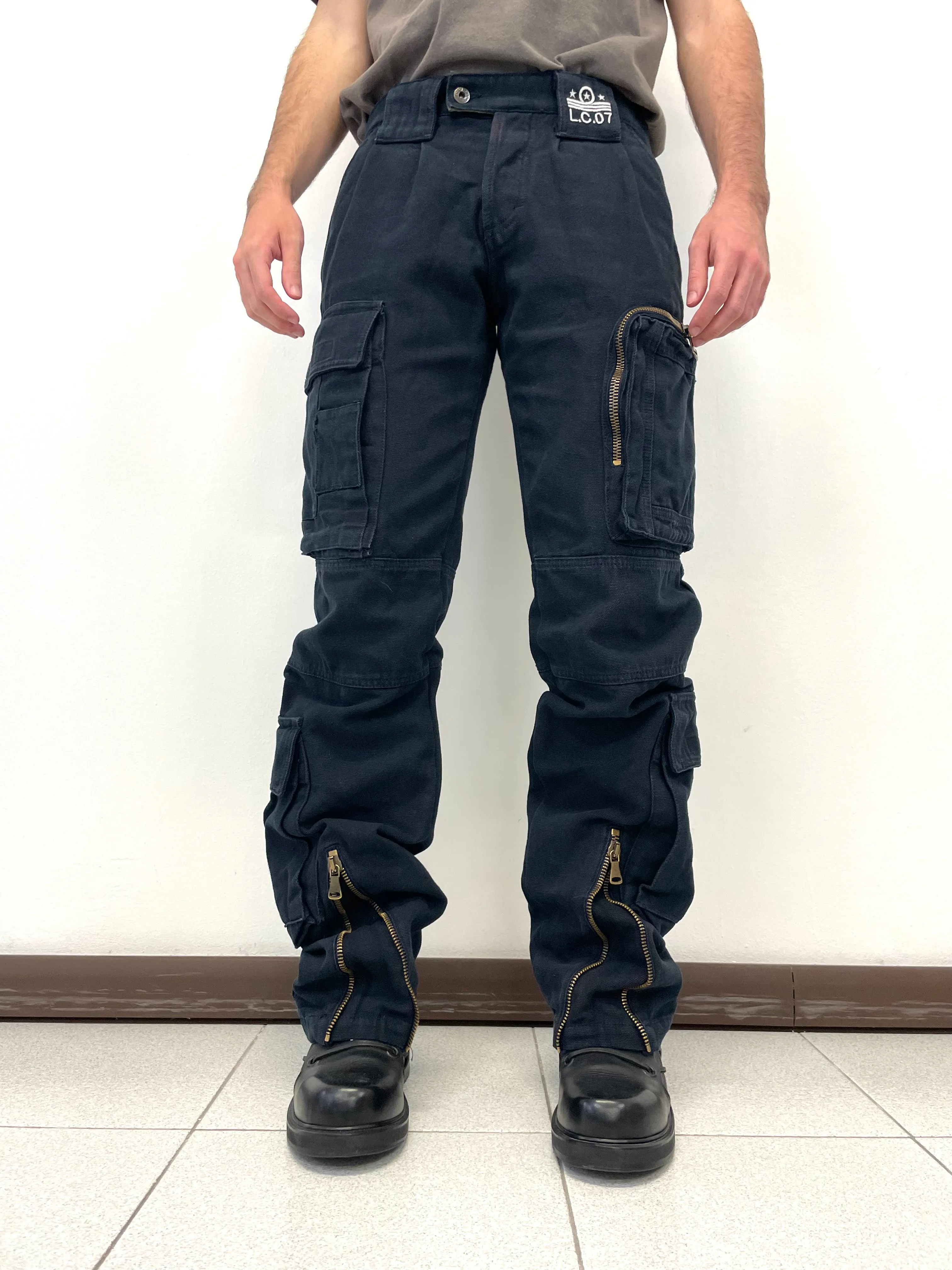 AW06 Dolce & Gabbana military sailing cargo pants