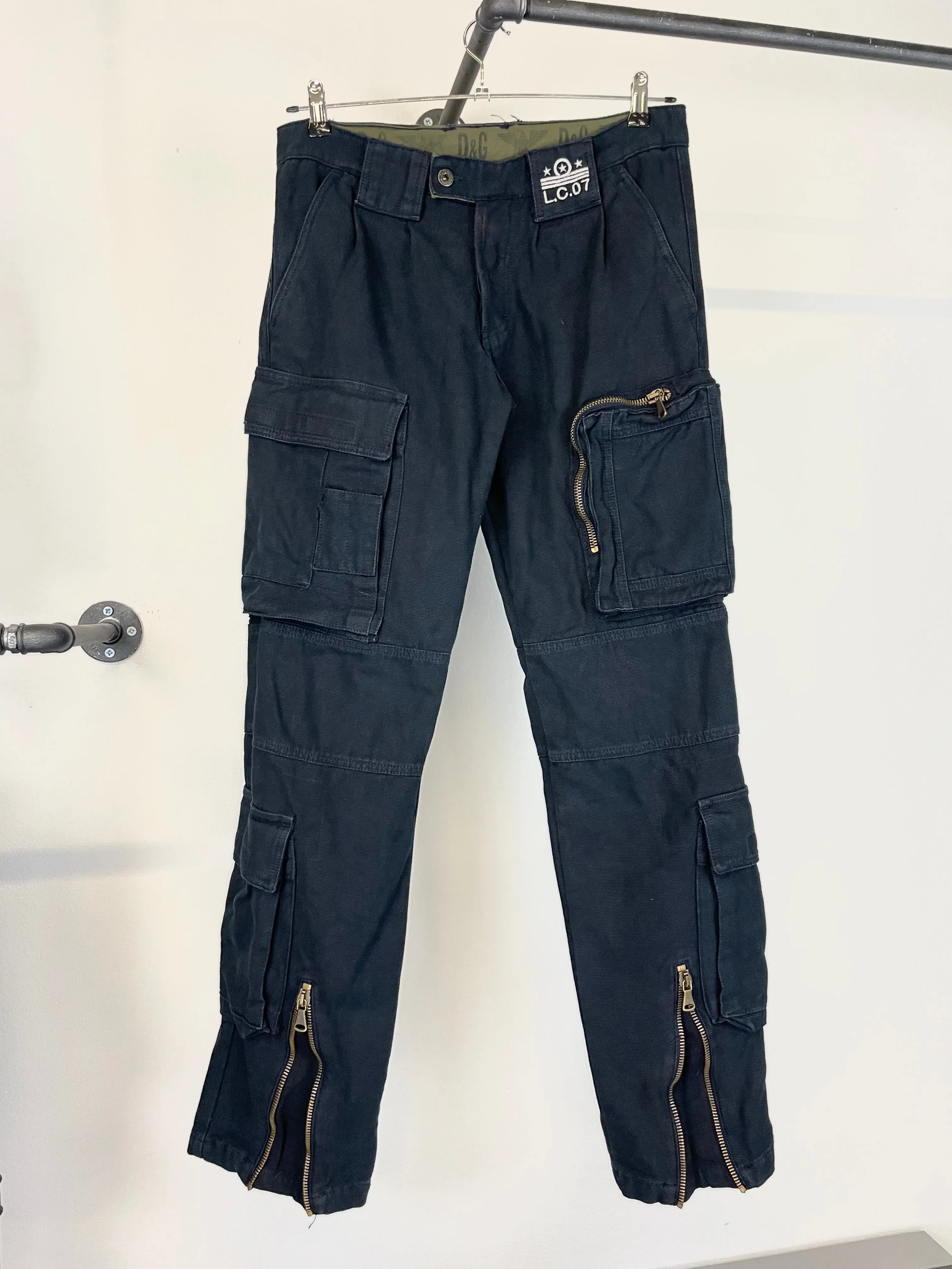 AW06 Dolce & Gabbana military sailing cargo pants