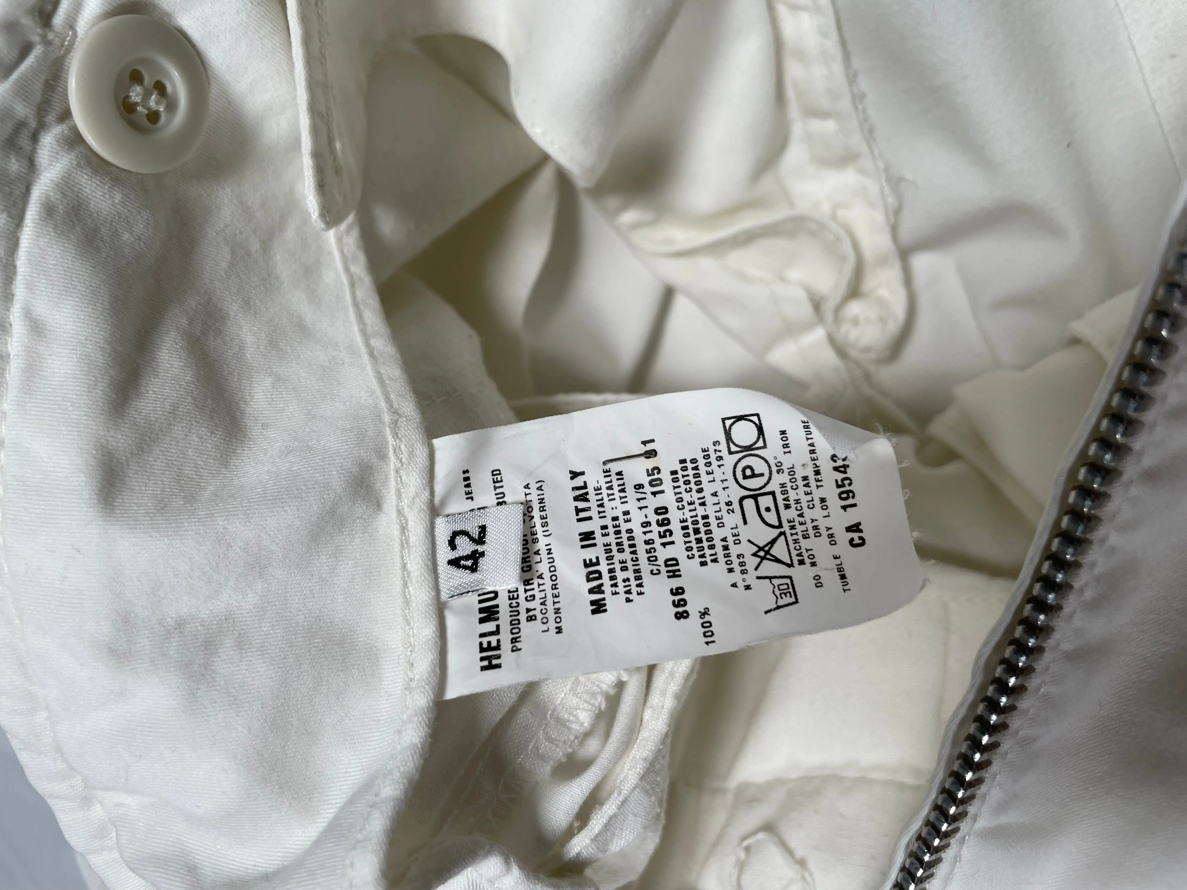 AW1999 Helmut Lang astro cargo pants