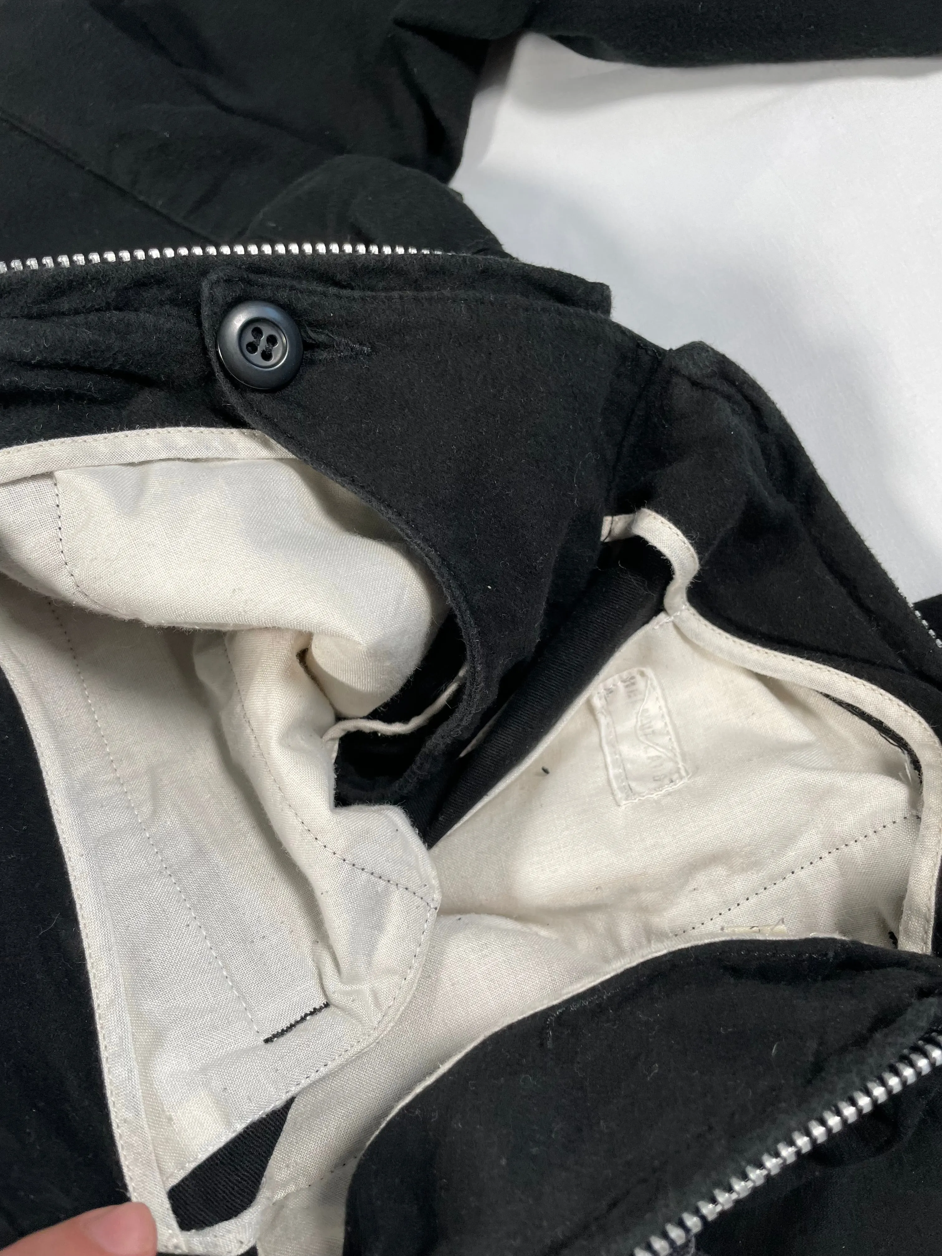 AW1999 Helmut Lang astro moleskin cargo pants