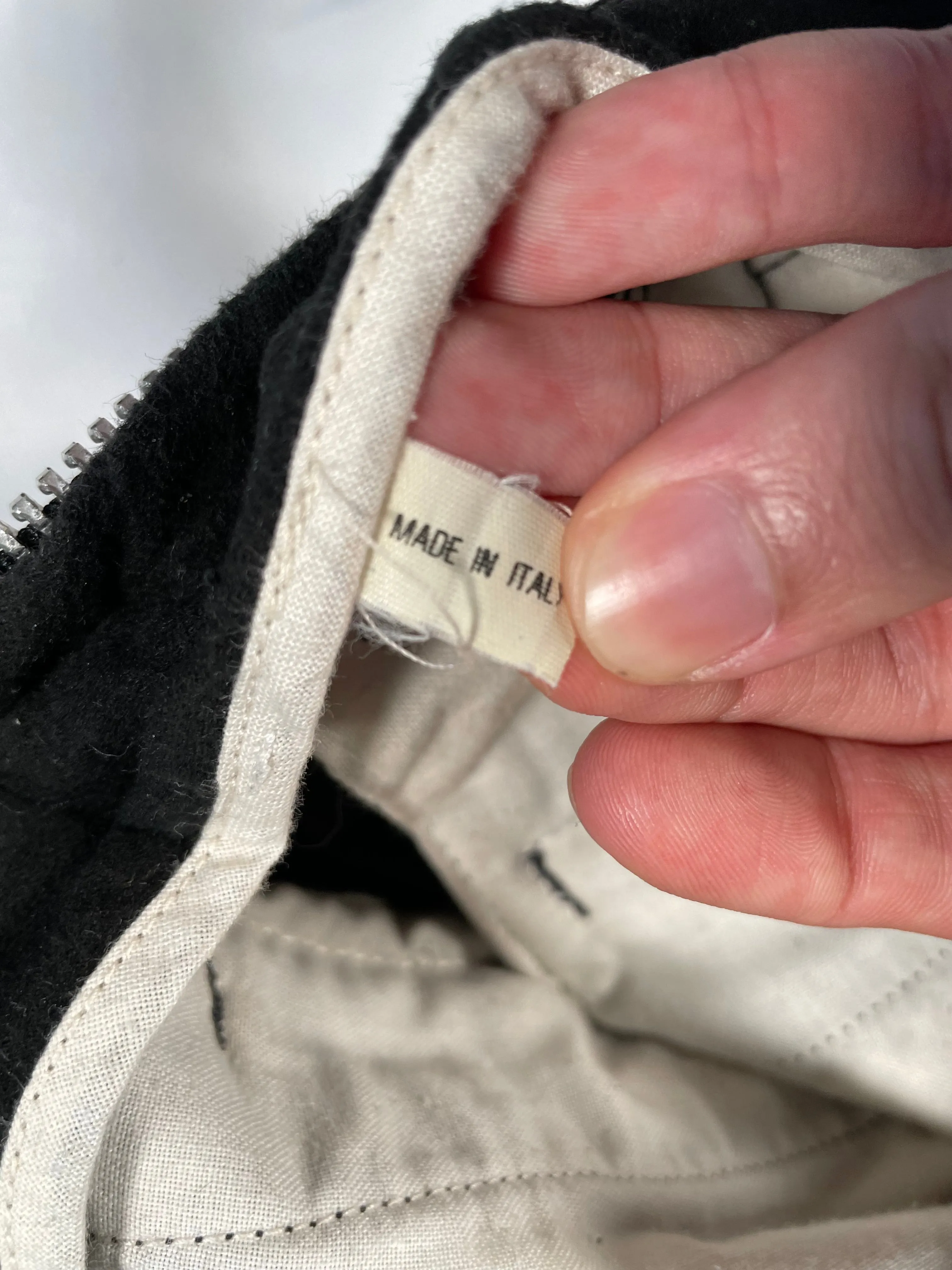 AW1999 Helmut Lang astro moleskin cargo pants