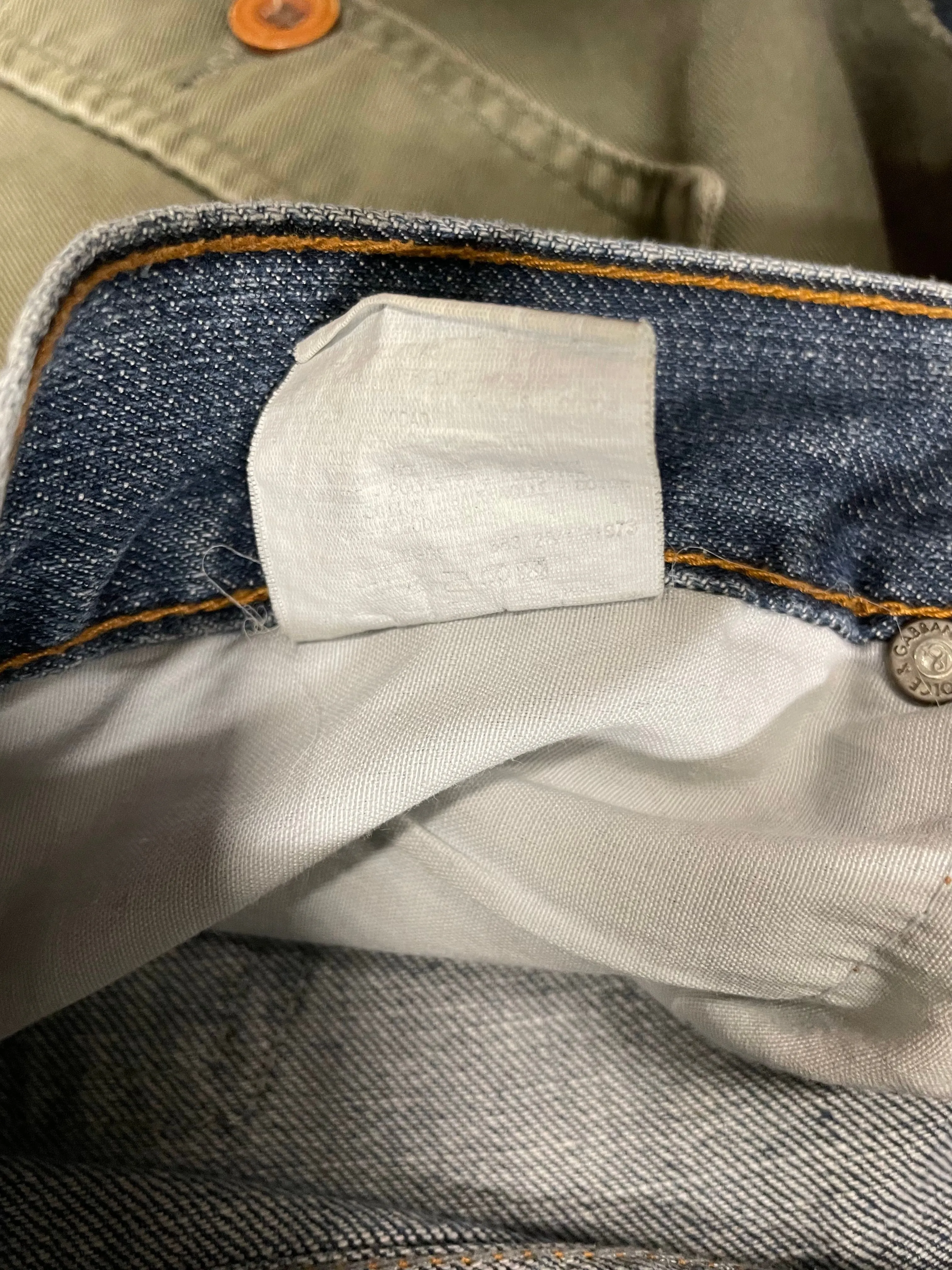 AW2005 Dolce & Gabbana patchwork cargo Denim