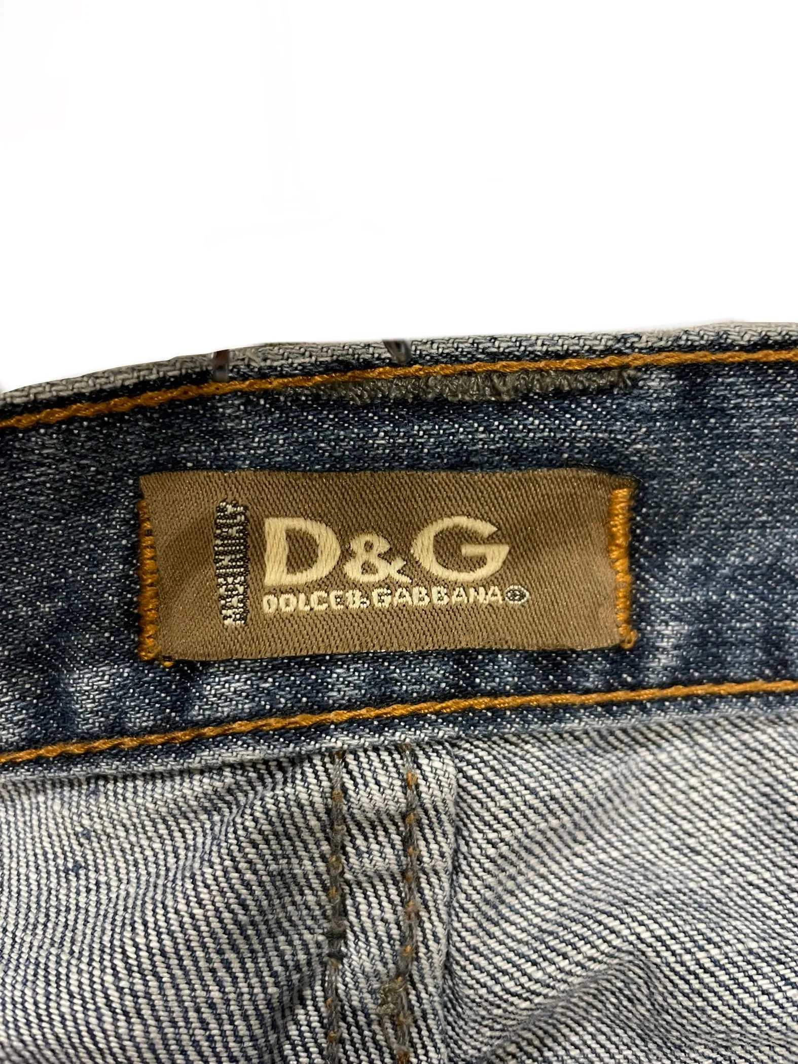 AW2005 Dolce & Gabbana patchwork cargo Denim