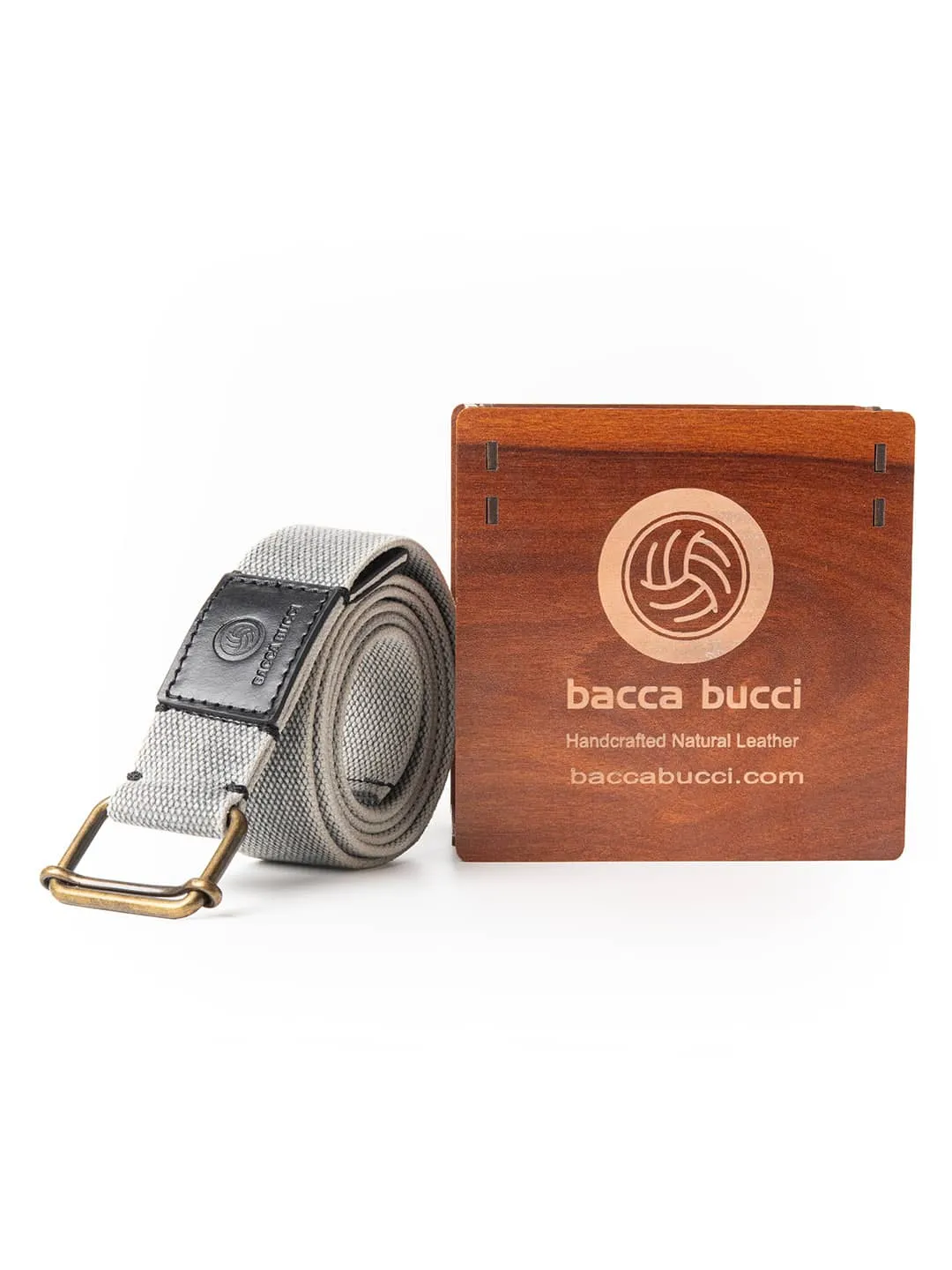 Bacca Bucci Men's Military Style Army tactical Canvas Belt
