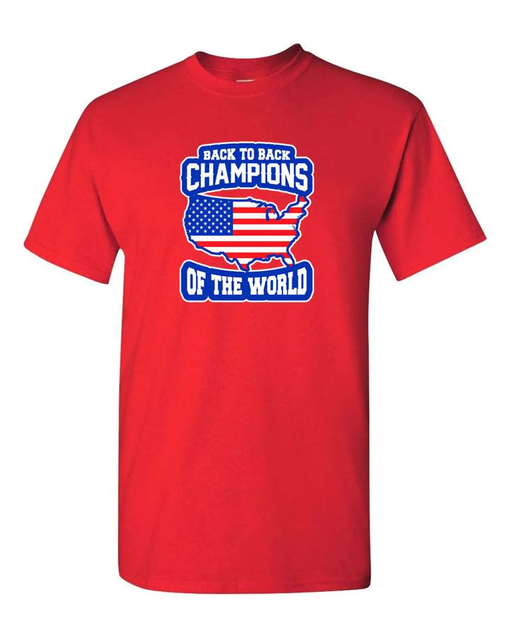 Back to Back Champions of the World - America T-shirt
