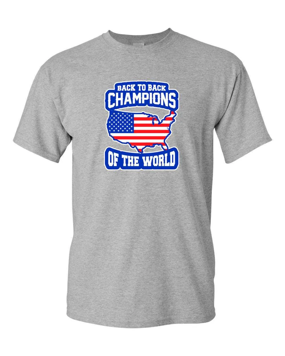 Back to Back Champions of the World - America T-shirt