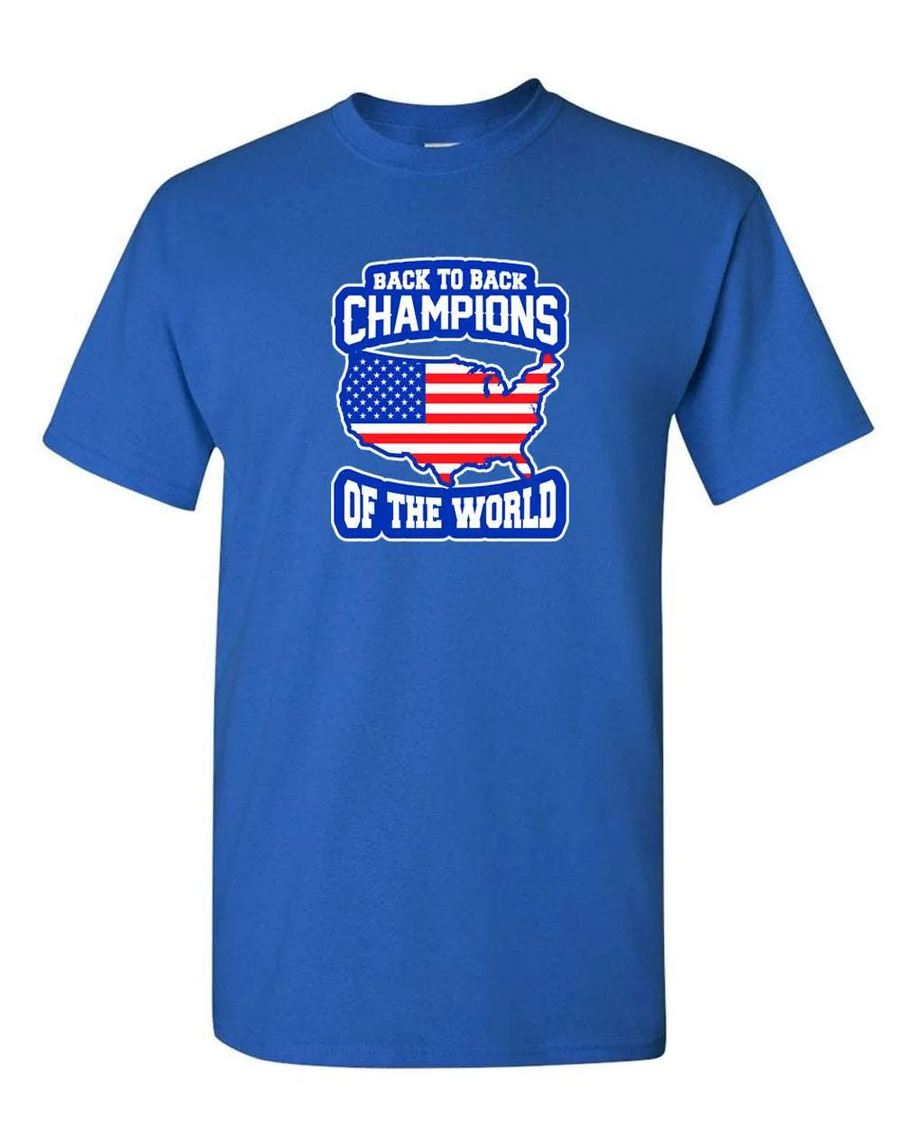Back to Back Champions of the World - America T-shirt