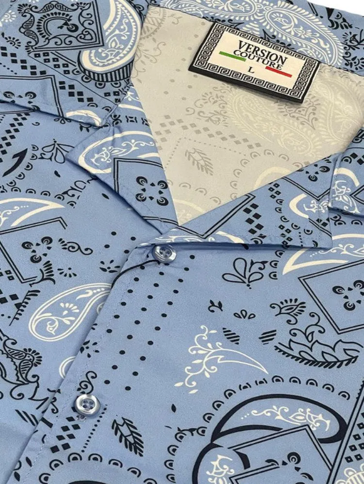 Bandana Button Down