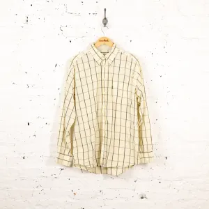 Barbour Summer Tattersall Check Shirt - Beige - L