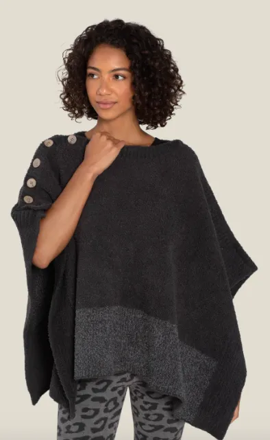 Barefoot Dreams CozyChic Coastline Poncho