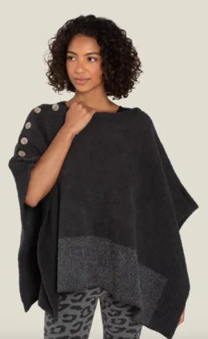 Barefoot Dreams CozyChic Coastline Poncho