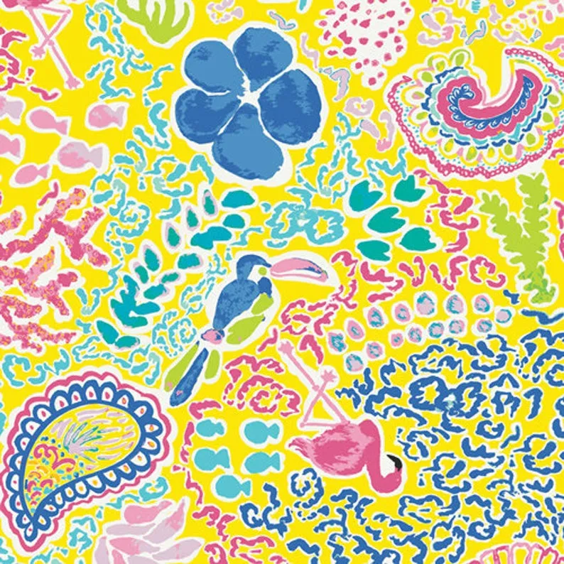 Beach Treasures Incandescent Fabric | West Palm Collection by Katie Skoog For Art Gallery Fabrics