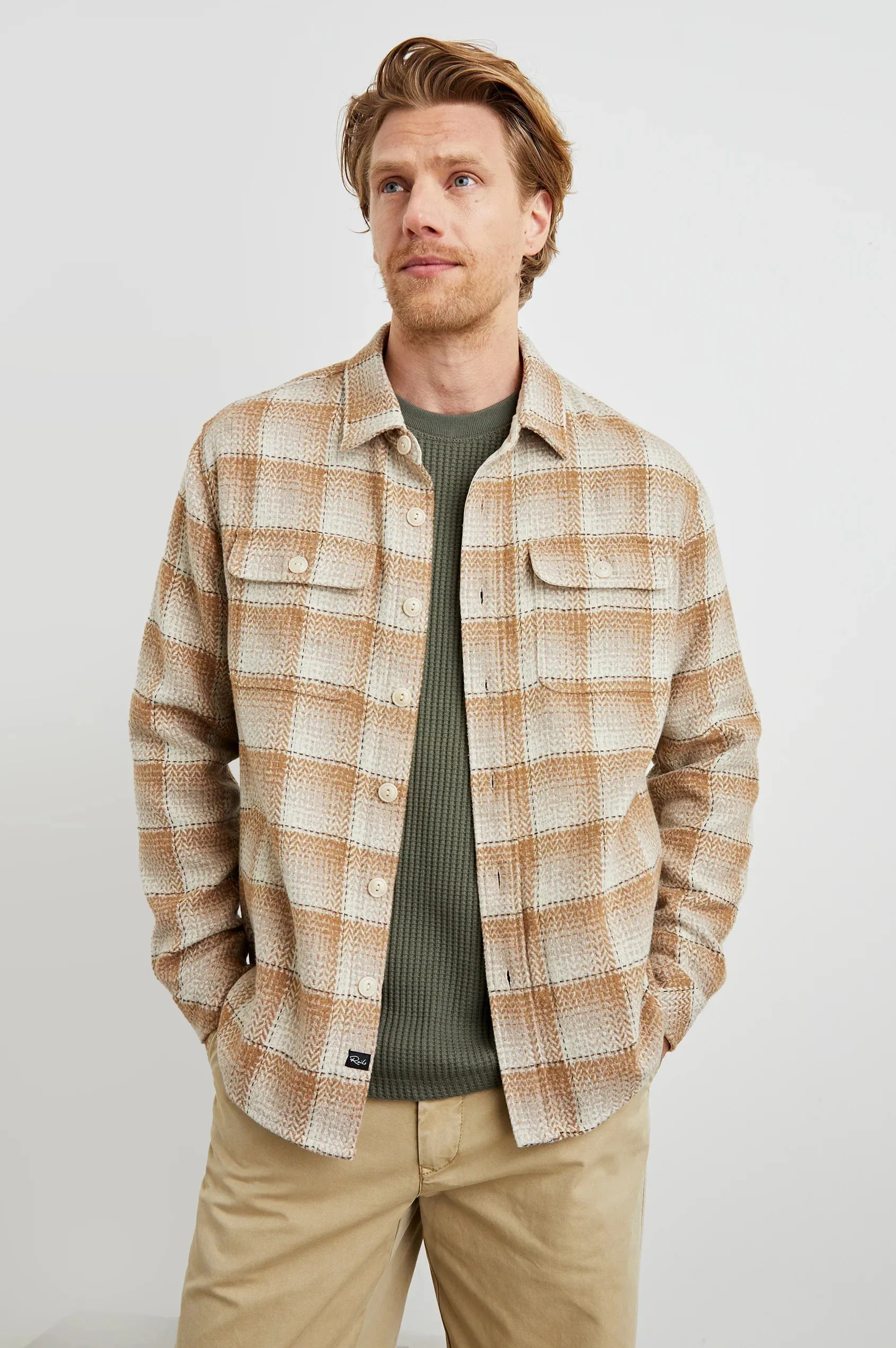 Berkshire Long Sleeve Button Down Shirt Jacket
