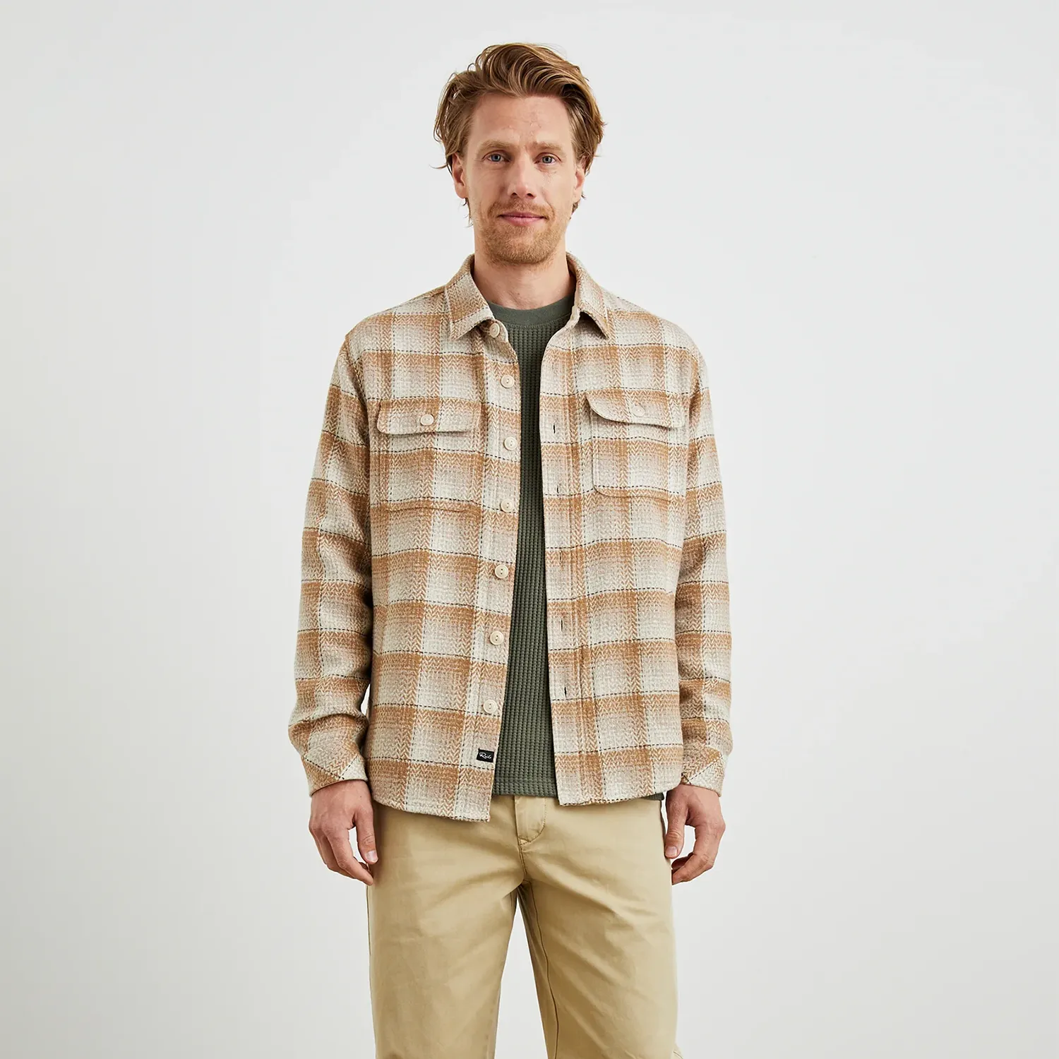 Berkshire Long Sleeve Button Down Shirt Jacket