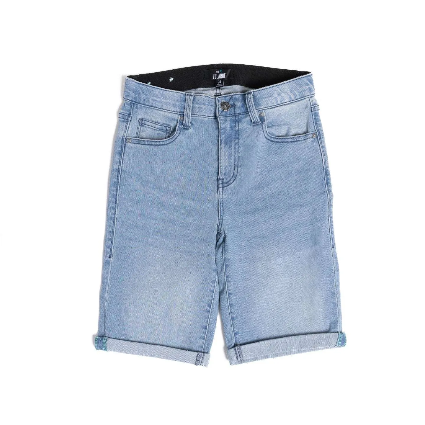 Bermuda Denim Short - Lotus Wash