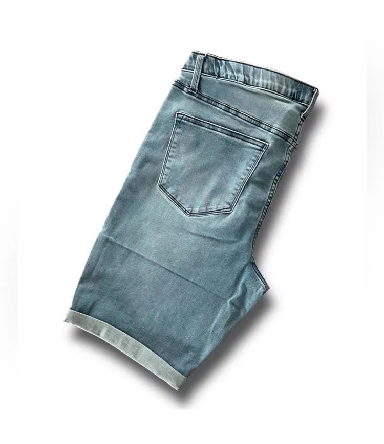 Bermuda Denim Short - Lotus Wash