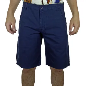 Bermuda Moda Drill Para Hombre - Azul