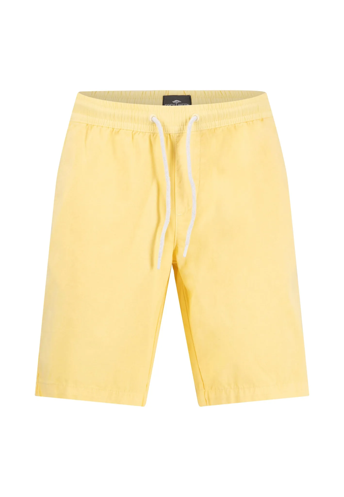 Bermuda Shorts aus Baumwoll-Mix mit Kordelzug