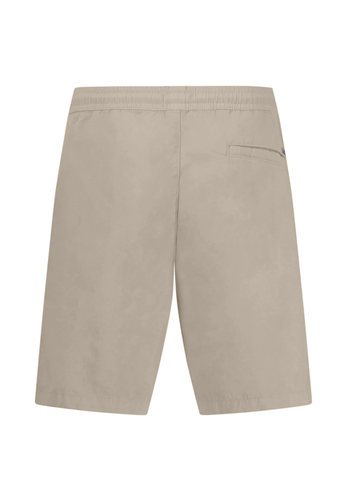 Bermuda Shorts aus Baumwoll-Mix mit Kordelzug